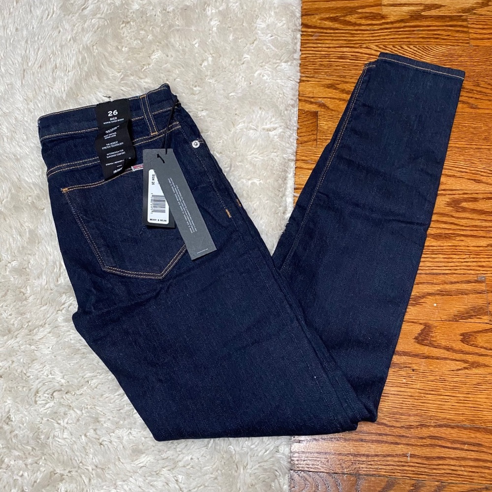 Hudson Jeans Nico Midrise Super Skinny Reverie